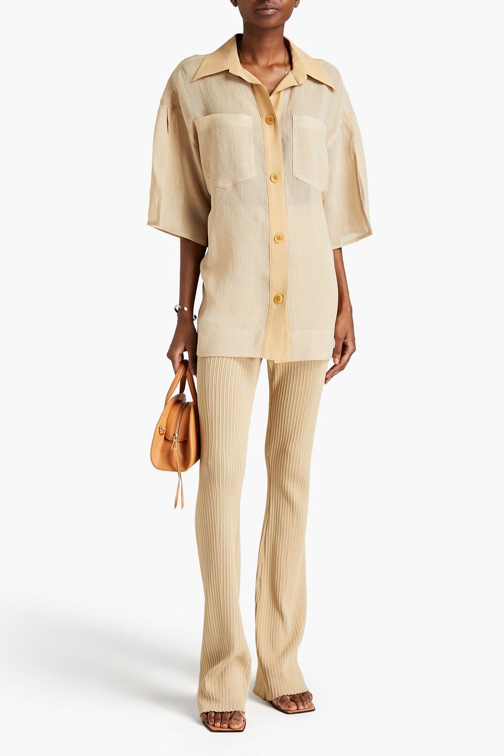 NANUSHKA Gauze shirt