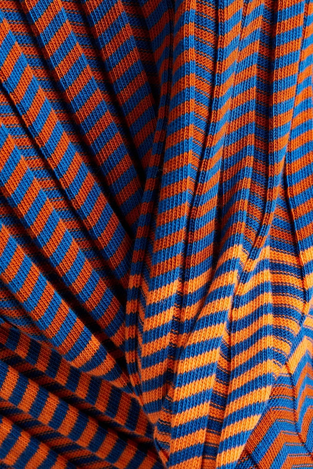 VICTORIA BECKHAM Ribbed striped cotton top