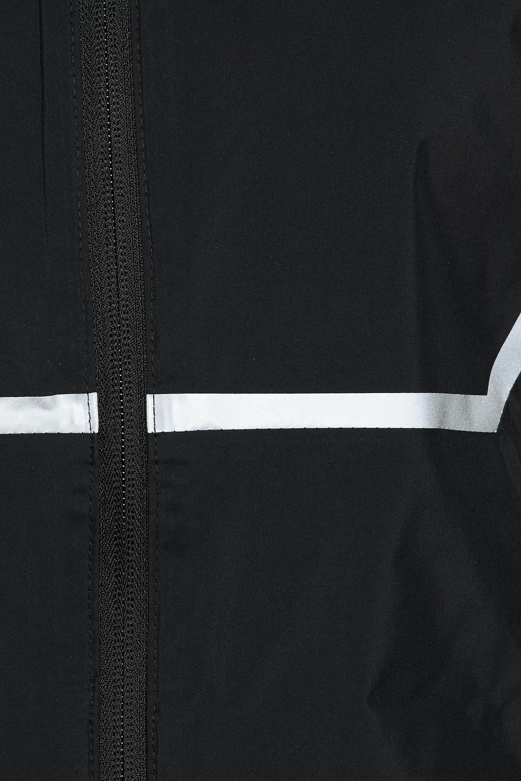 CALVIN KLEIN PERFORMANCE Metallic-trimmed printed shell hooded jacket