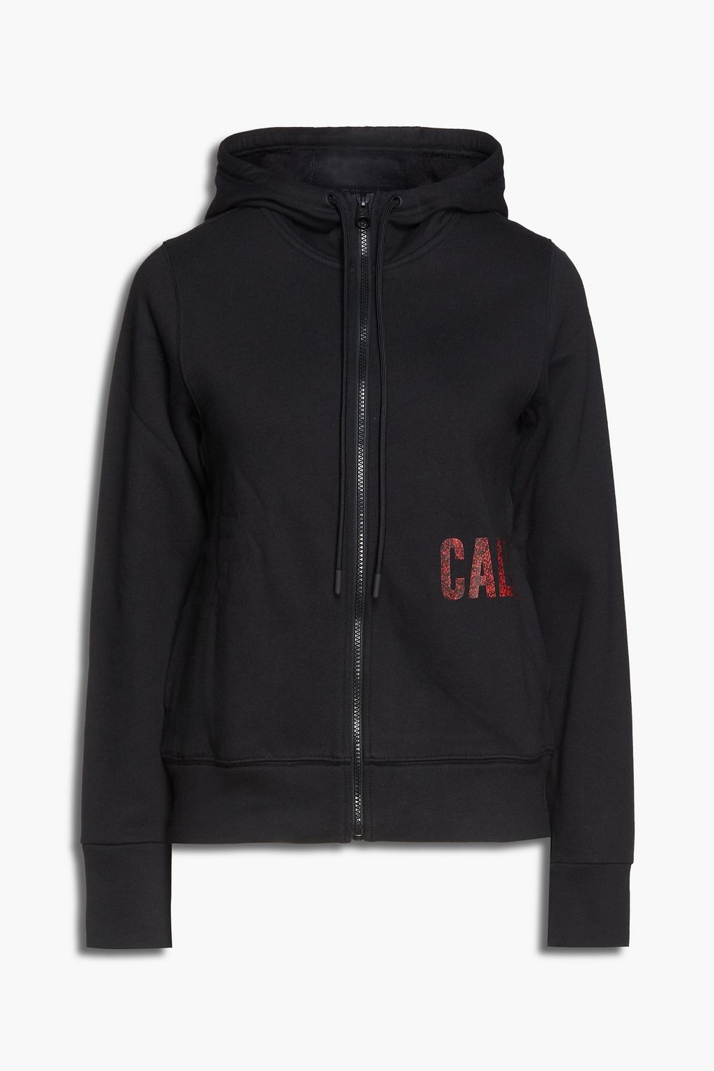 calvin klein cotton blend fleece hoodie