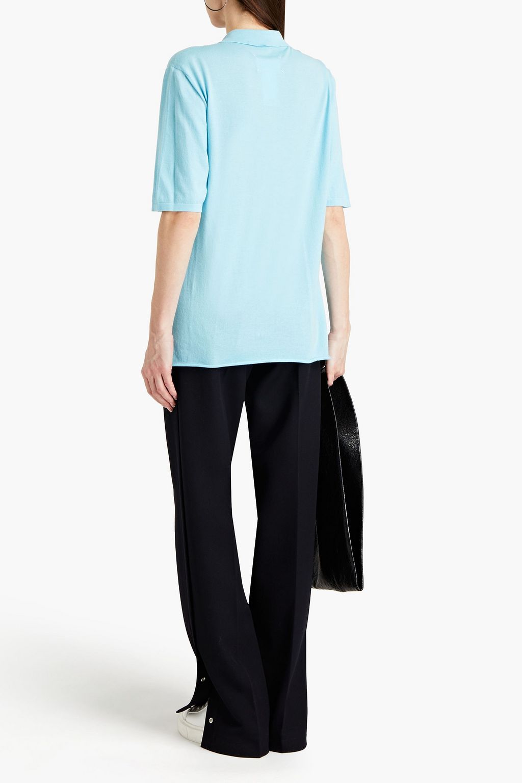 MAISON MARGIELA Cotton-blend polo shirt