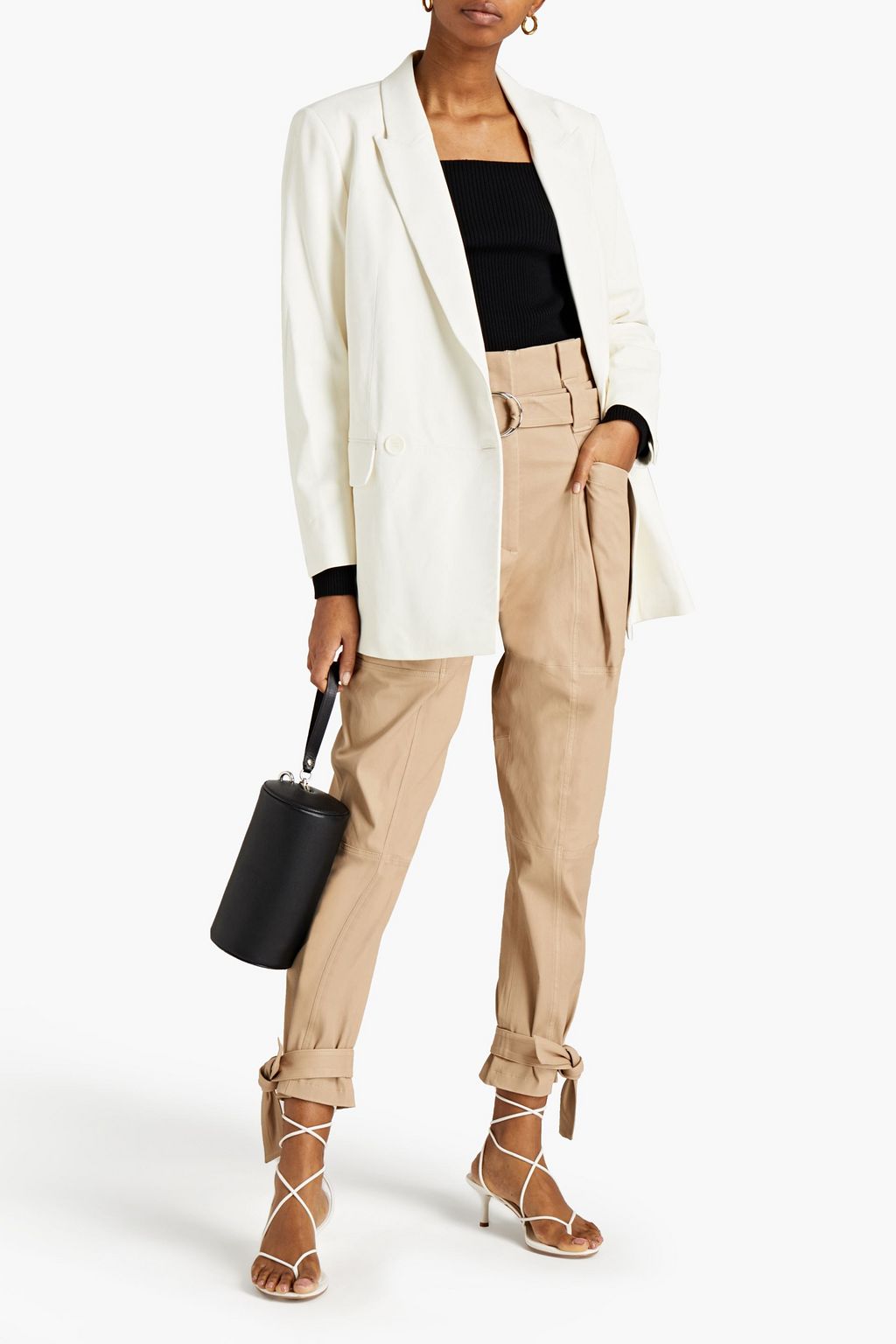 IRO Panama leather blazer