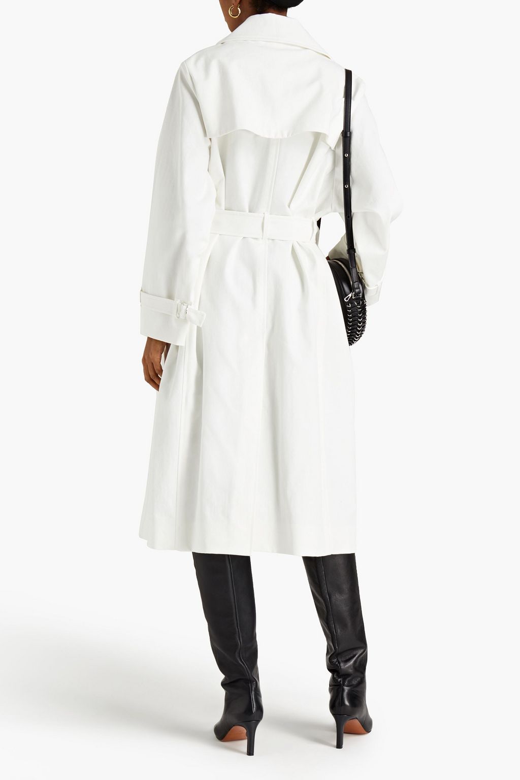 IRO Benoit belted cotton-twill trench coat