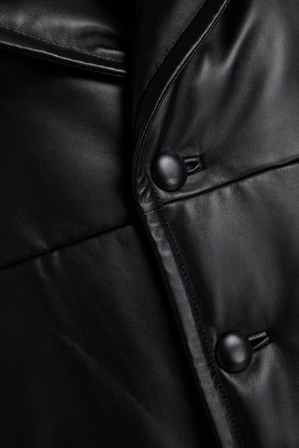 MAISON MARGIELA Padded leather coat
