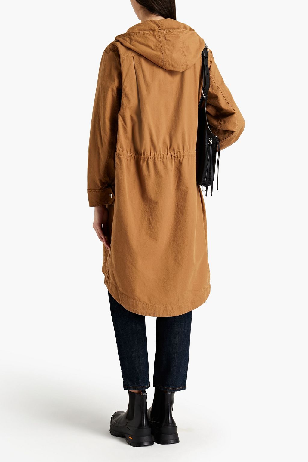 RAG & BONE Hannah cotton-gabardine hooded parka