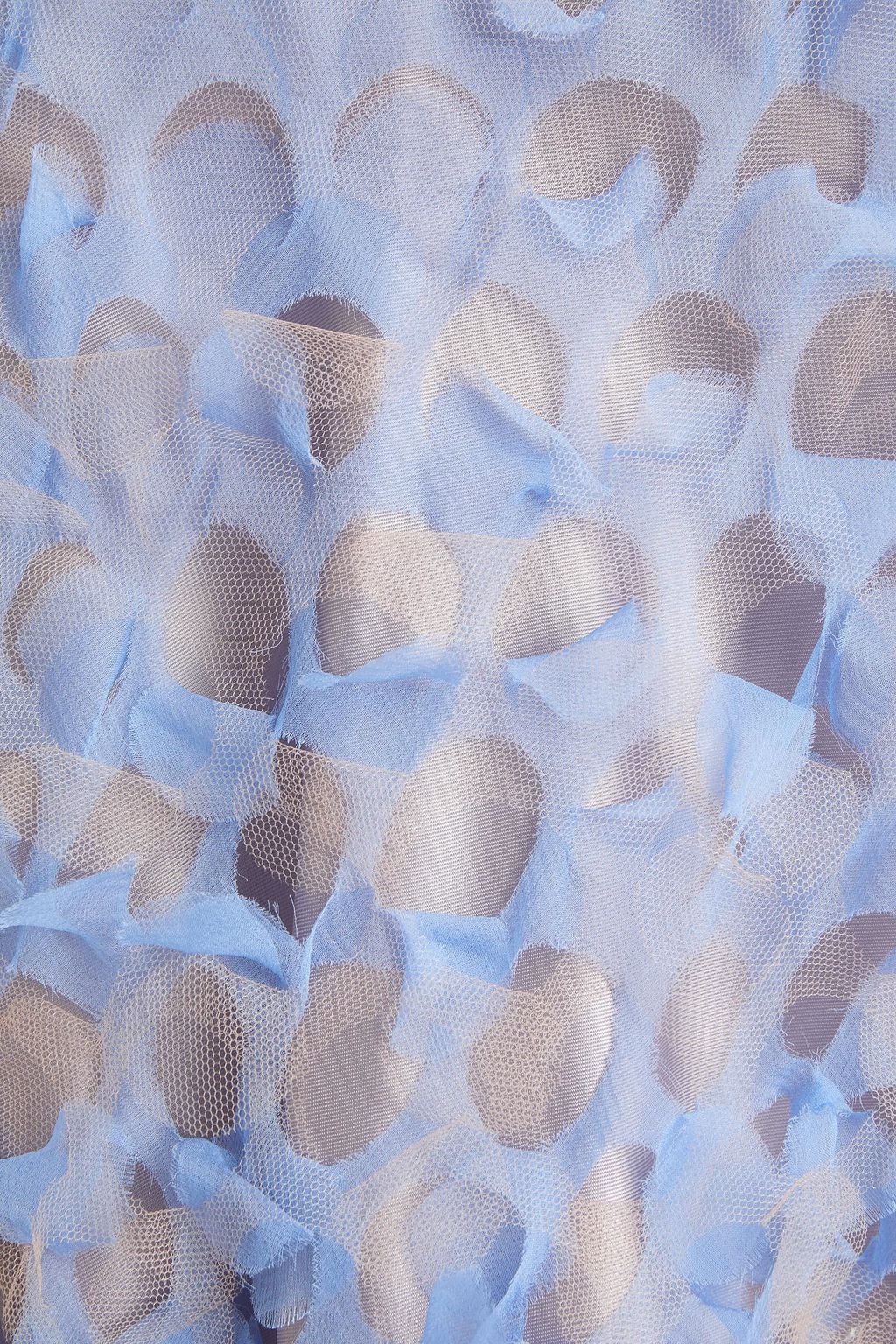 MAISON MARGIELA Cutout tulle midi skirt