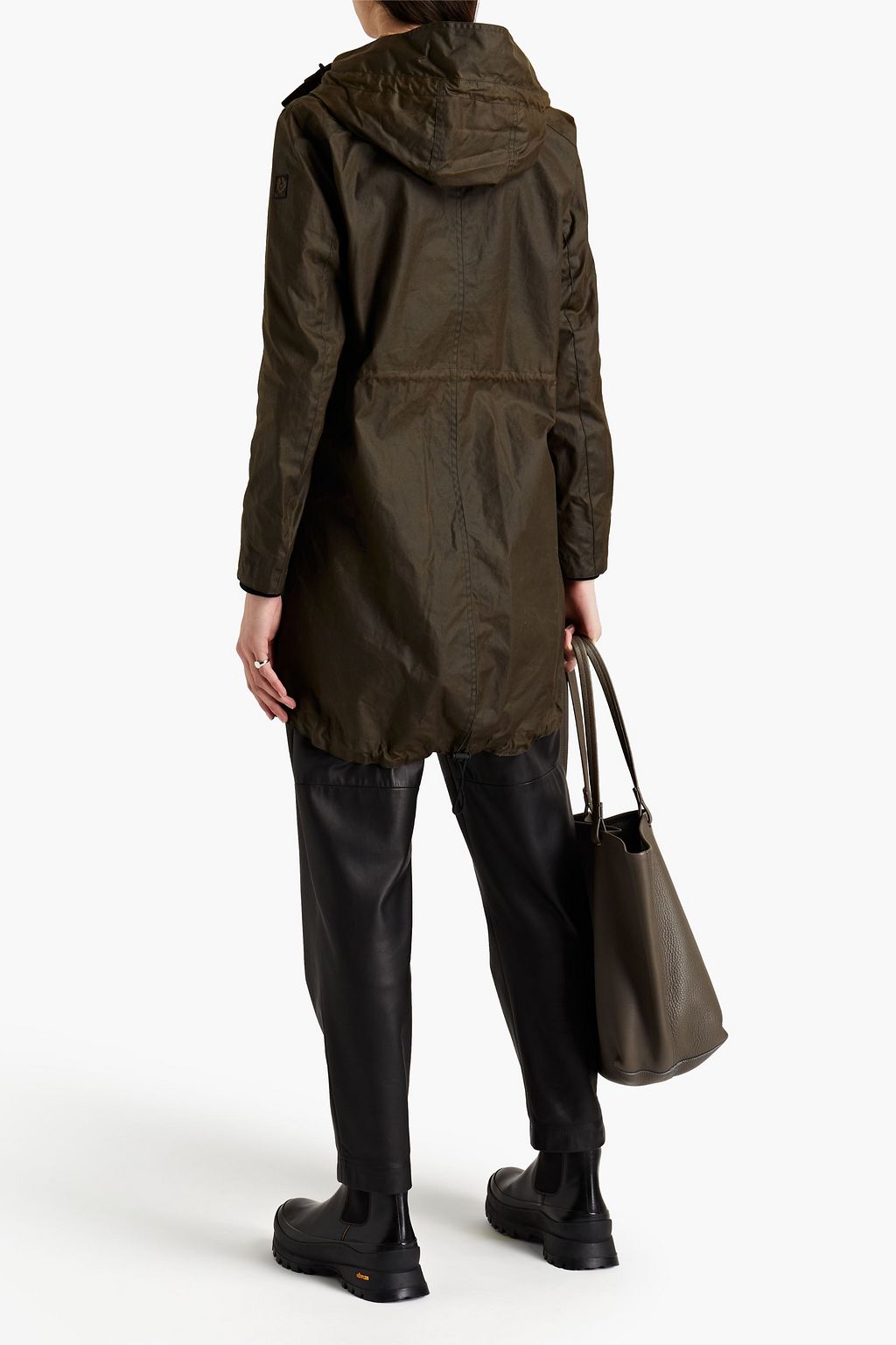 BELSTAFF Bayford coated cotton-canvas hooded parka