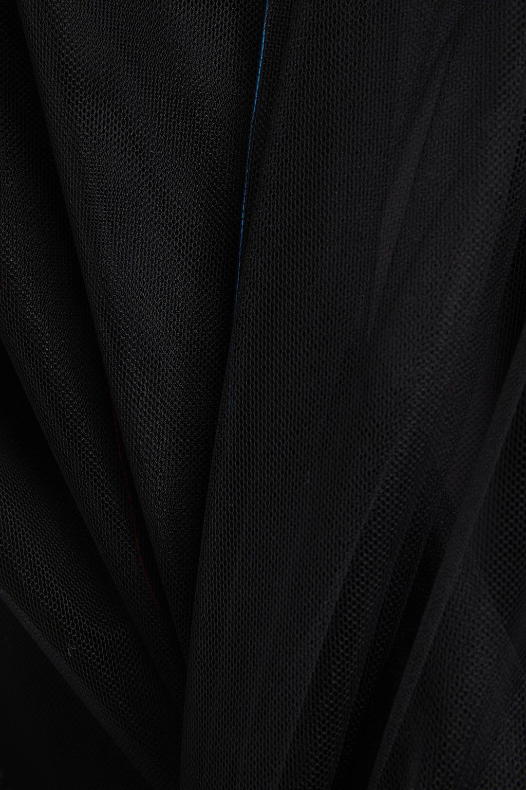 MAISON MARGIELA Wrap-effect embroidered tulle midi skirt