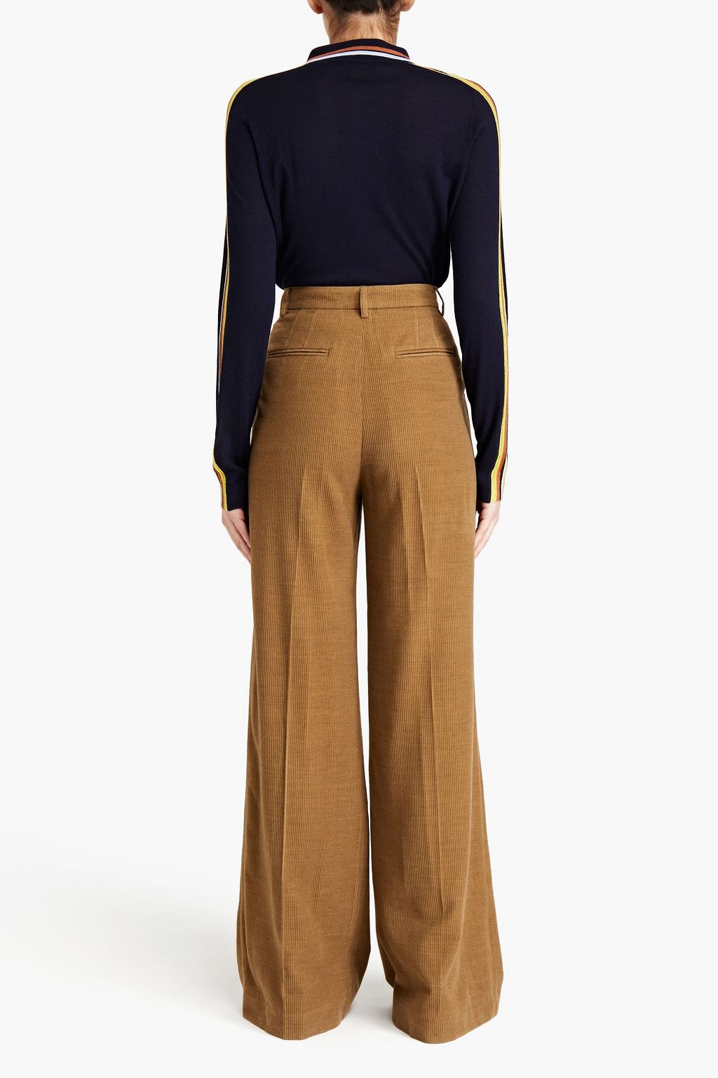 GABRIELA HEARST Manuel cashmere and silk-blend polo sweater