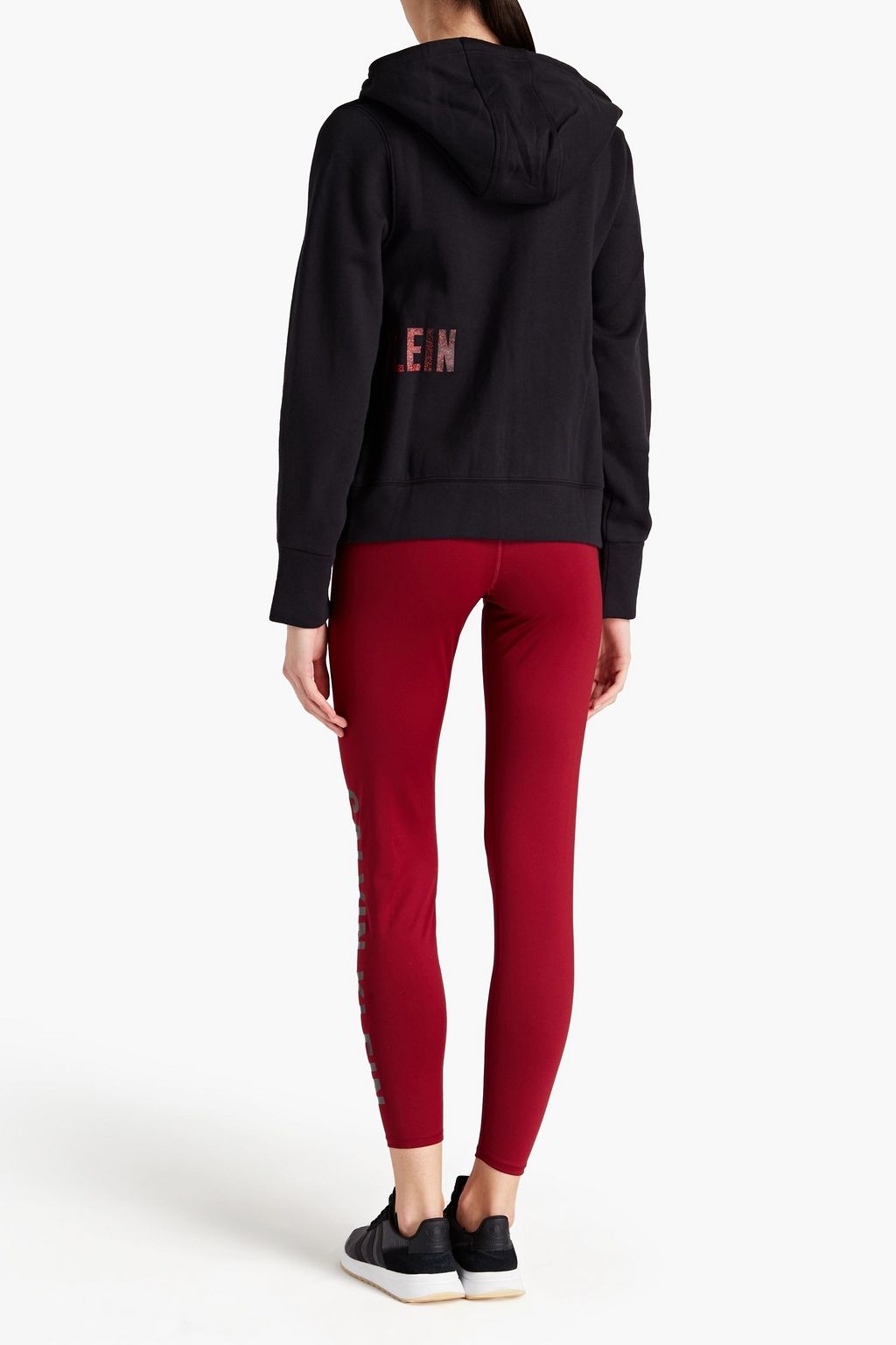 CALVIN KLEIN PERFORMANCE Printed stretch-jersey leggings