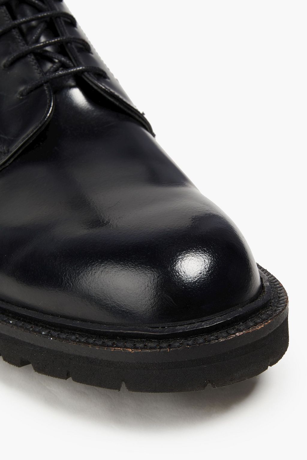 OFFICINE GÉNÉRALE Polished leather boots