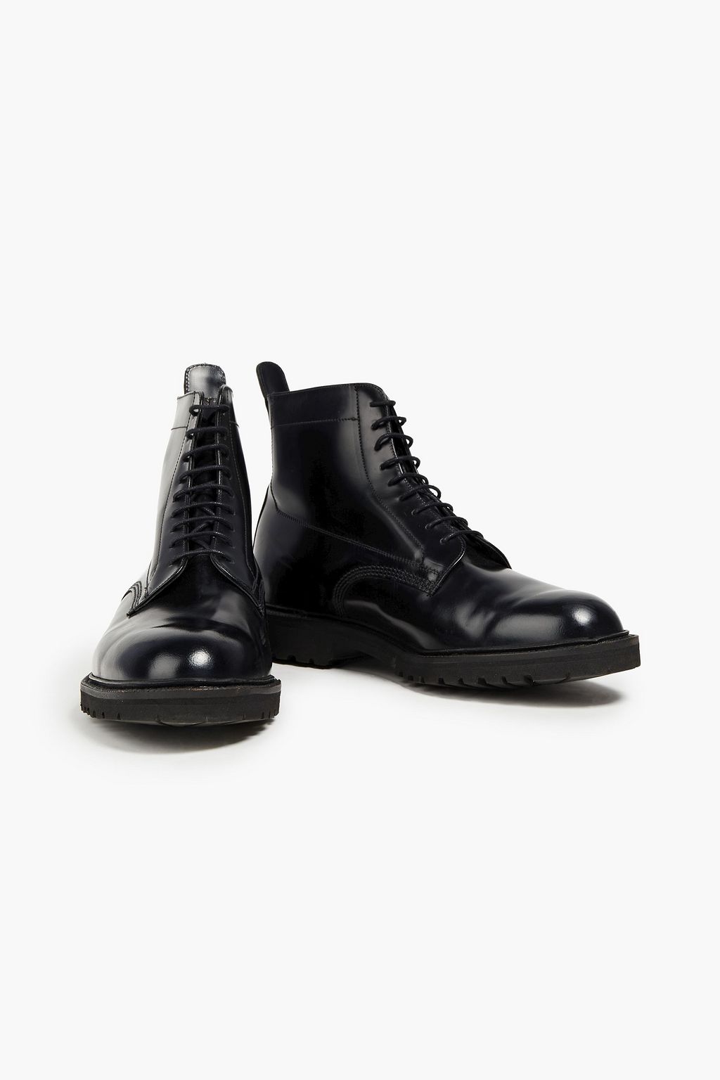 OFFICINE GÉNÉRALE Polished leather boots