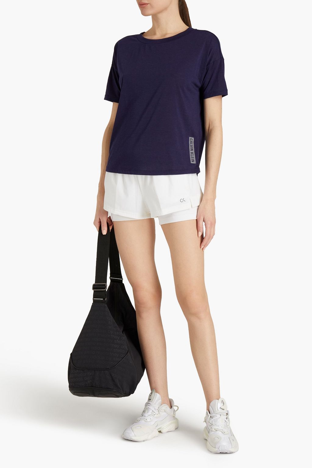 CALVIN KLEIN PERFORMANCE Printed jersey T-shirt