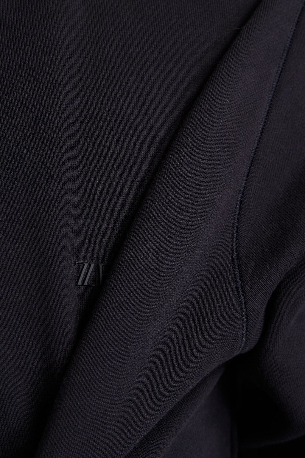 Z ZEGNA French cotton-terry hoodie