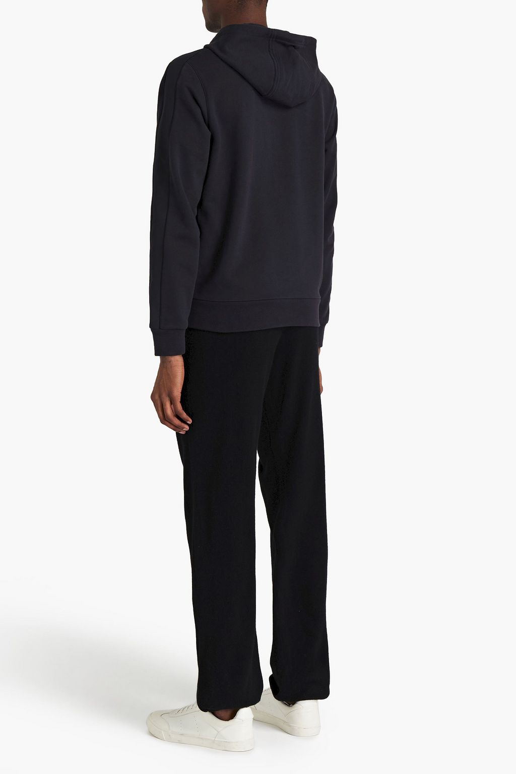 Z ZEGNA French cotton-terry hoodie