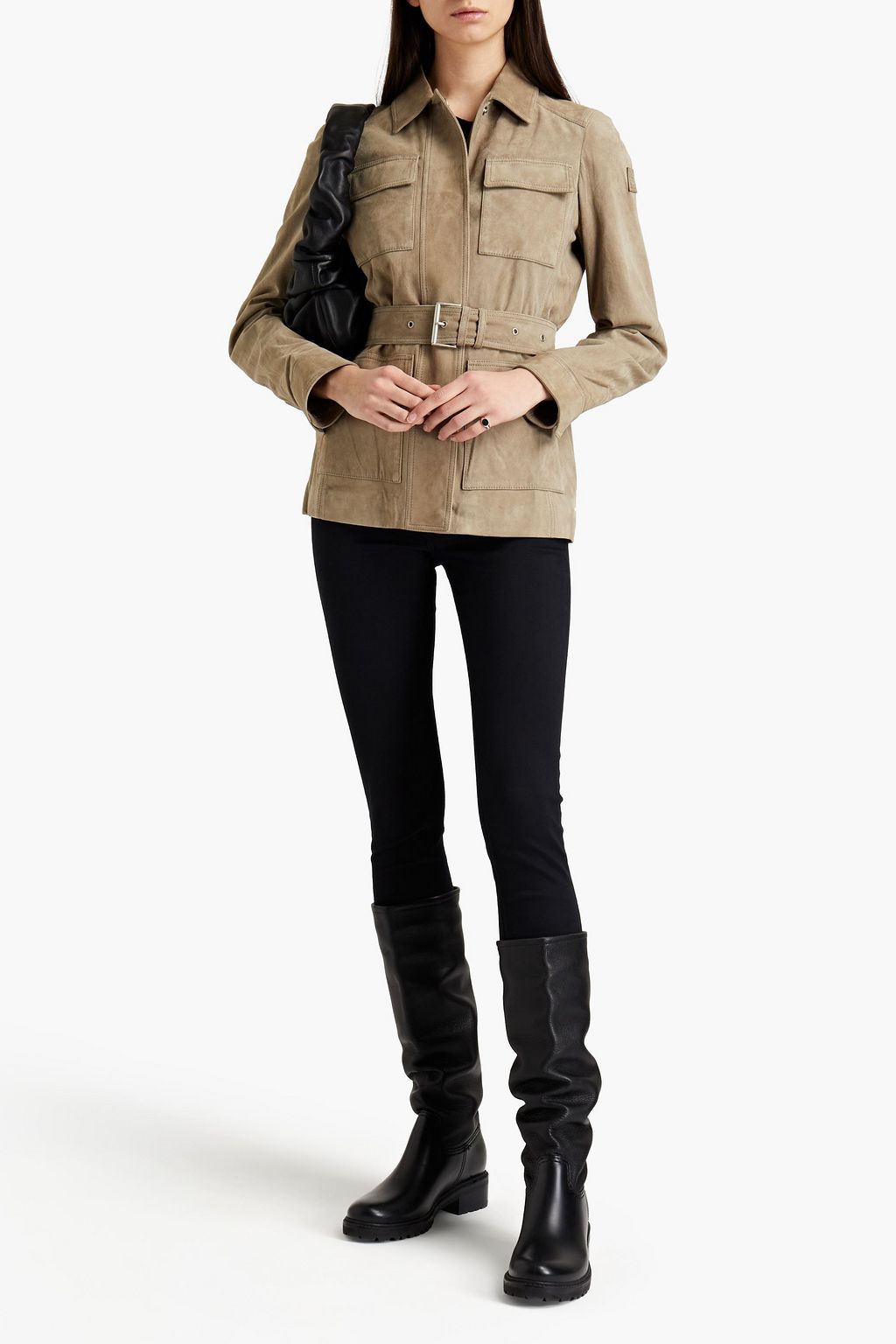 BELSTAFF Almington 2.0 belted suede jacket