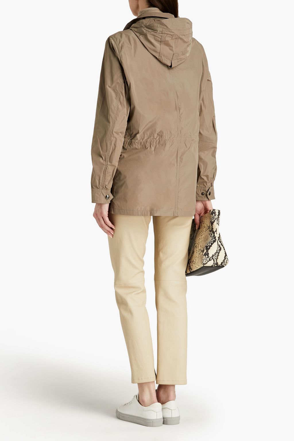 BELSTAFF Weekender appliqued hooded shell parka
