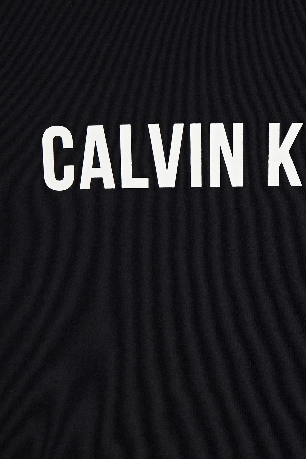 CALVIN KLEIN PERFORMANCE Printed cotton-blend jersey T-shirt