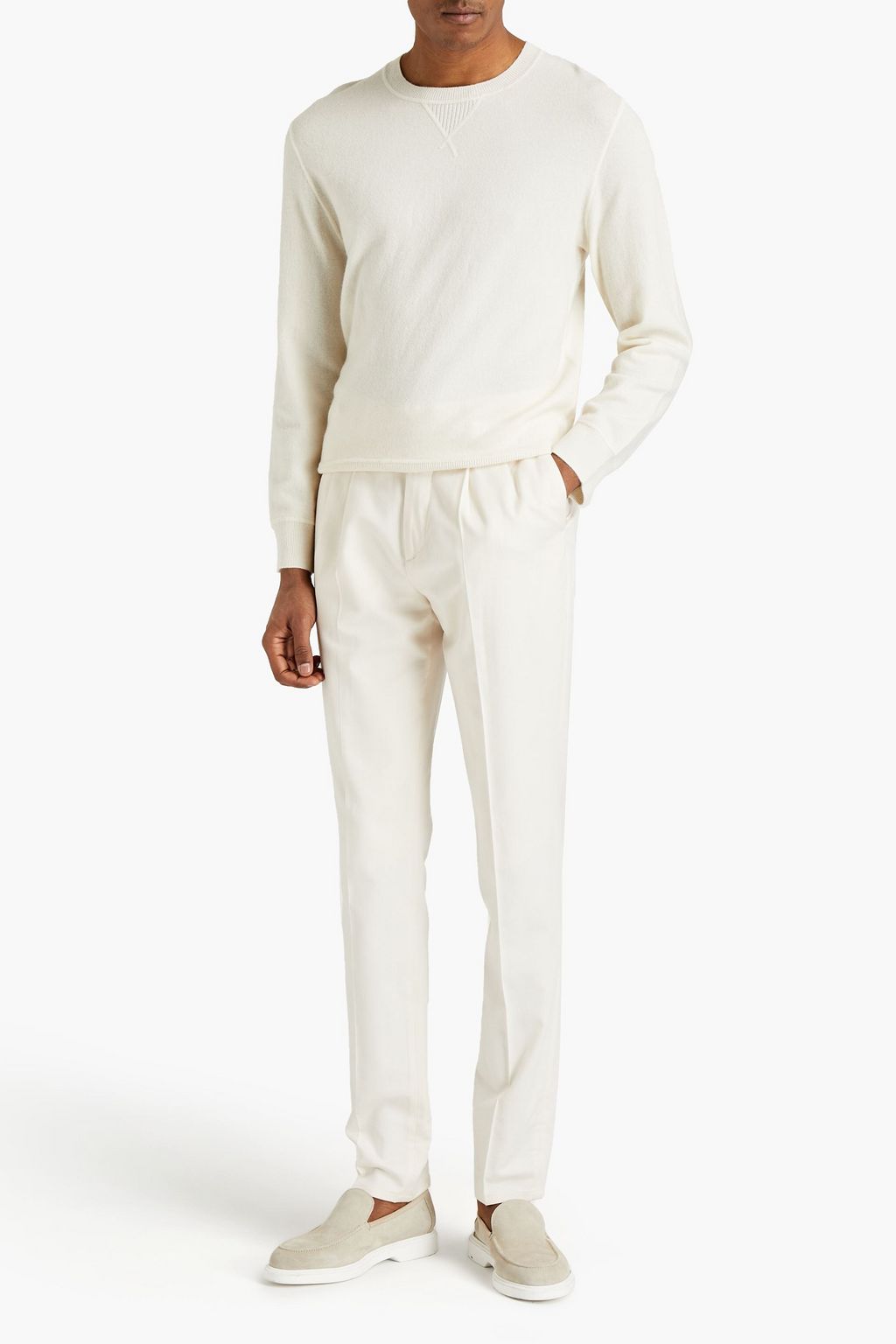 Z ZEGNA Cashmere-blend sweater