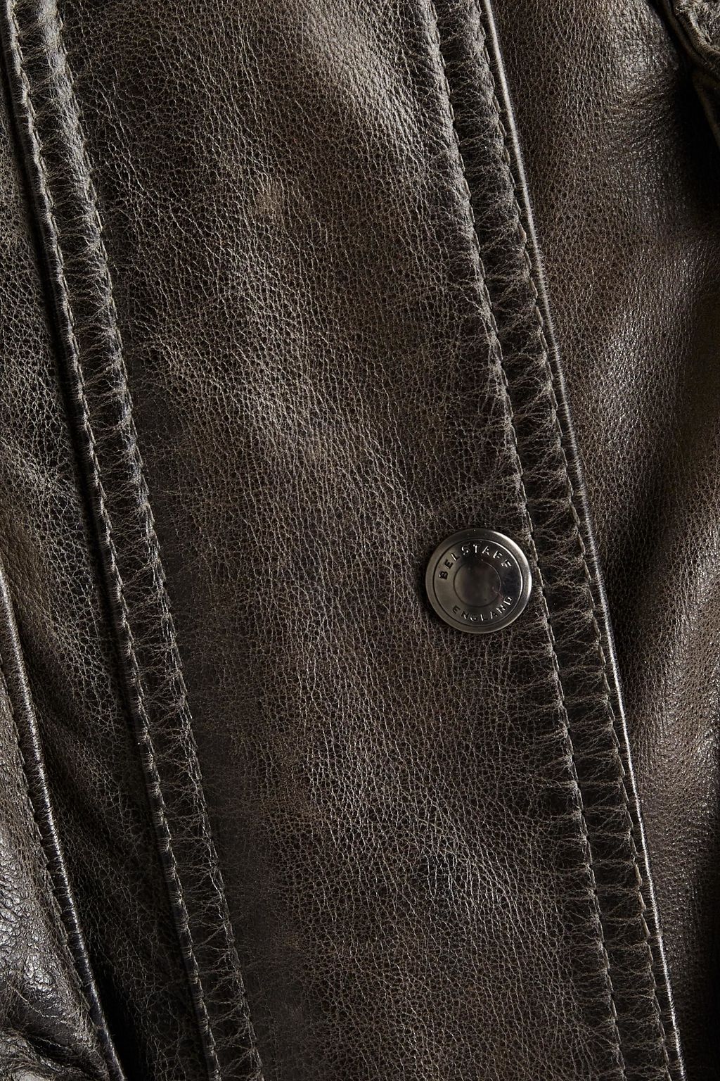 BELSTAFF Trialmaster belted leather jacket