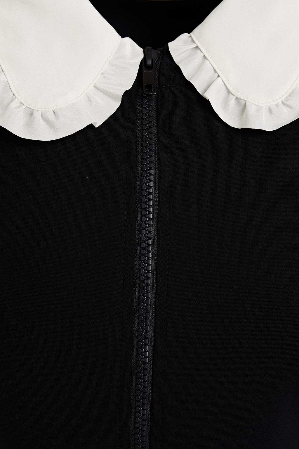REDVALENTINO Ruffled jersey mini dress