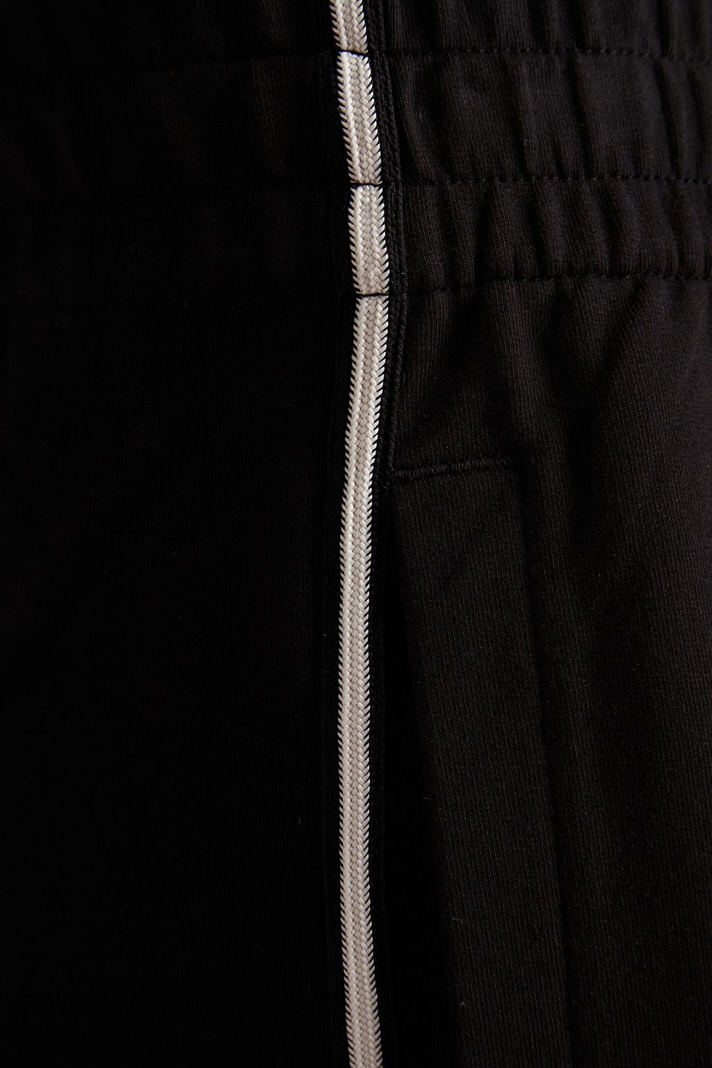 Z ZEGNA Logo-embroidered French terry sweatpants
