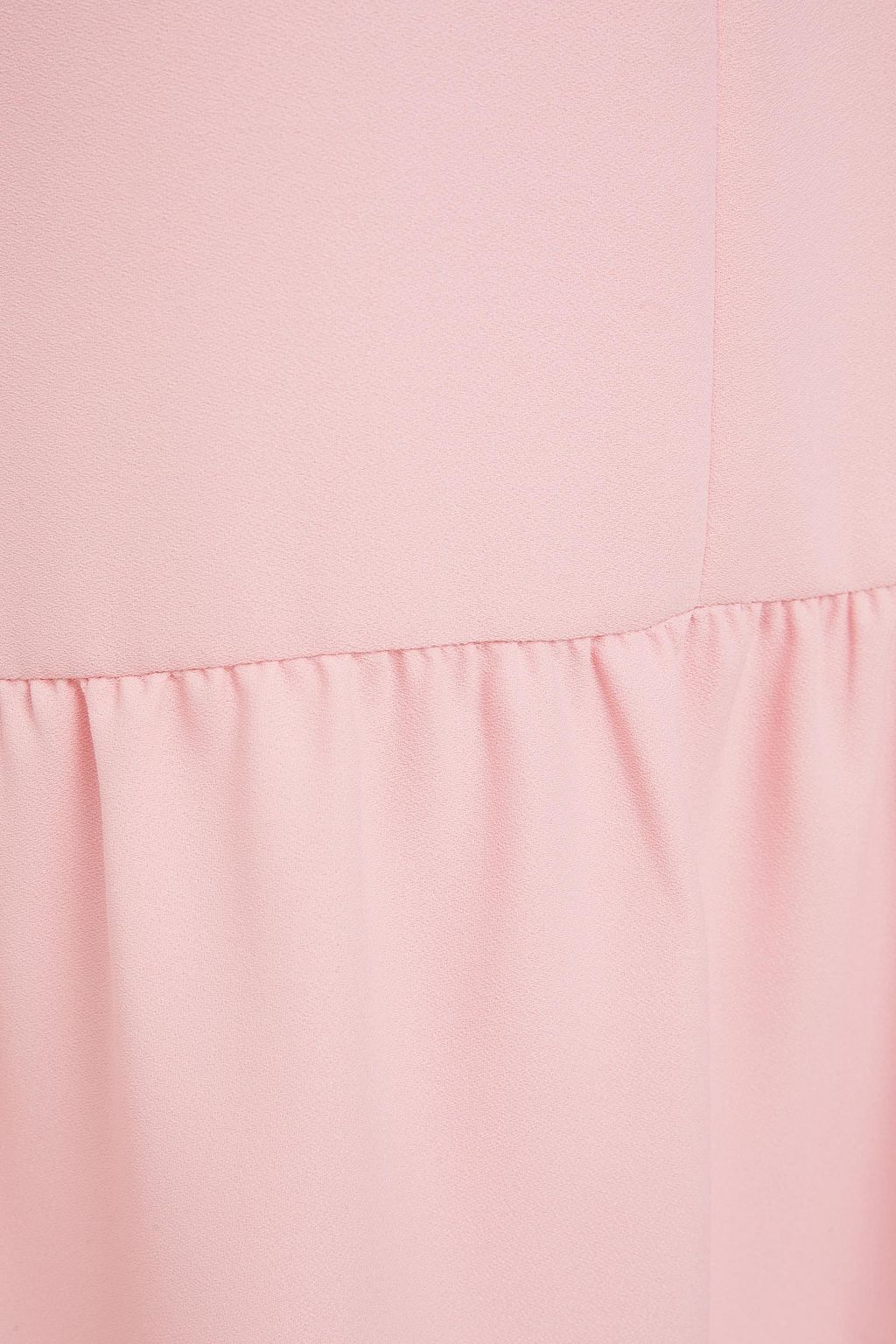 REDVALENTINO Crystal-embellished satin-crepe mini dress