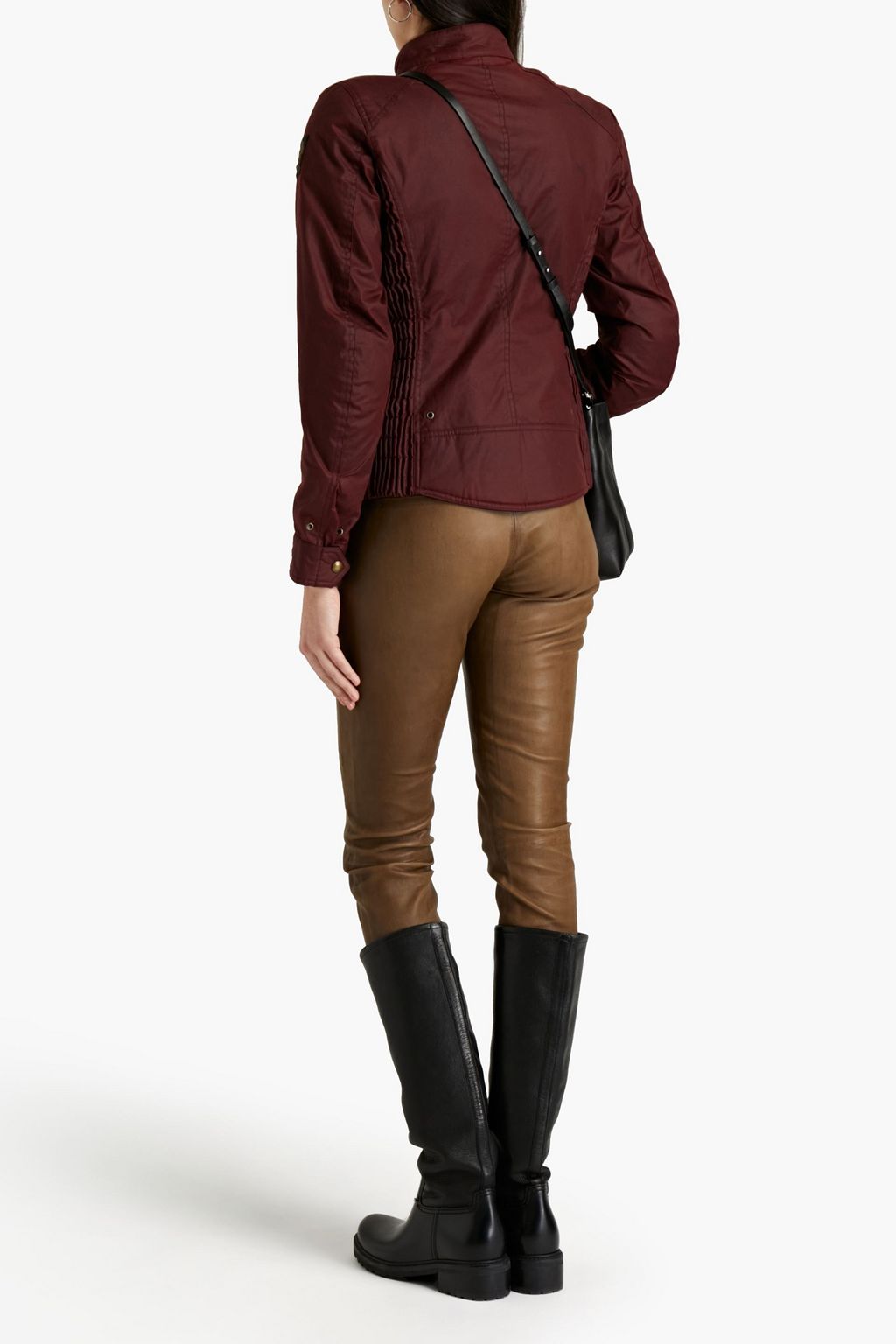 BELSTAFF Antrim coated-cotton biker jacket