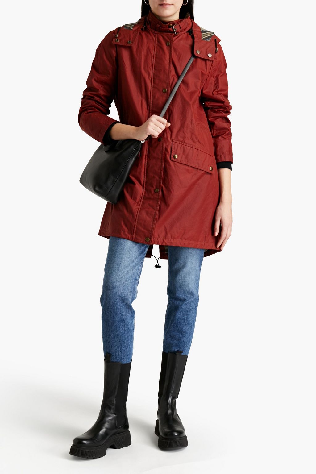 BELSTAFF Wembury waxed-cotton hooded parka