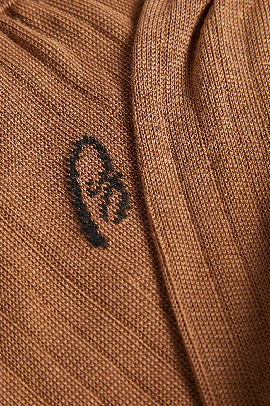 BRIONI Ribbed cotton socks