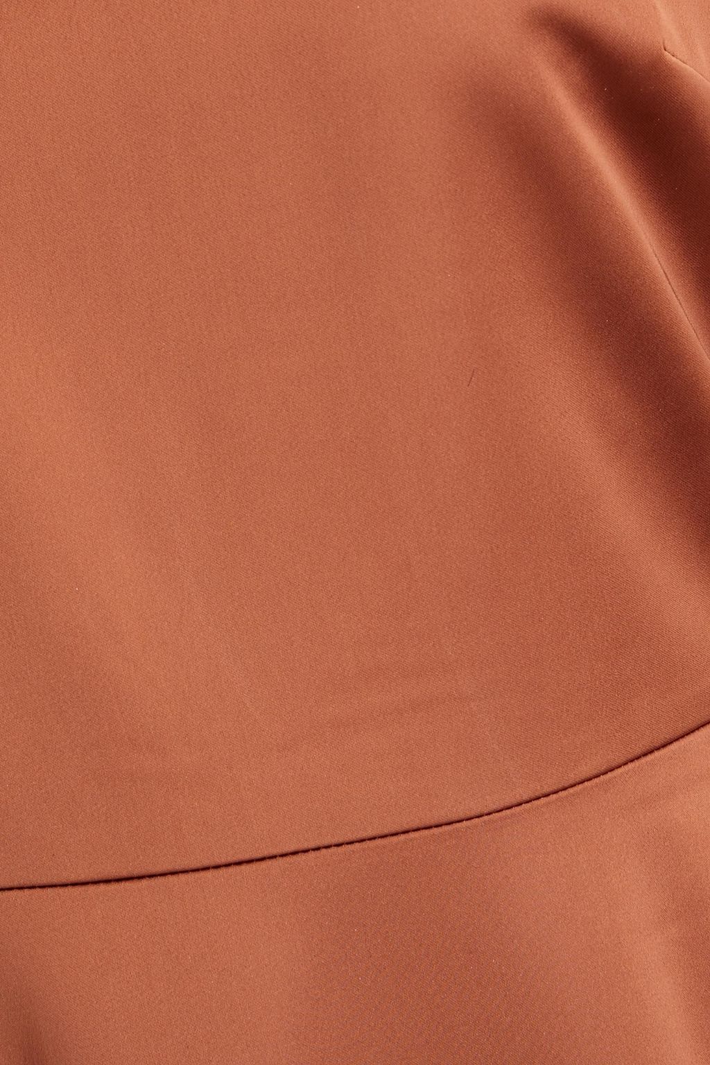 HALSTON Mia twist-back satin gown