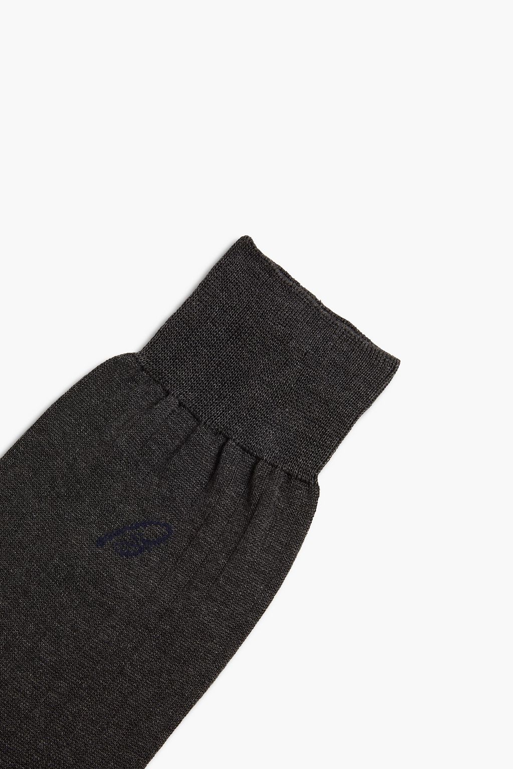 BRIONI Ribbed cotton socks