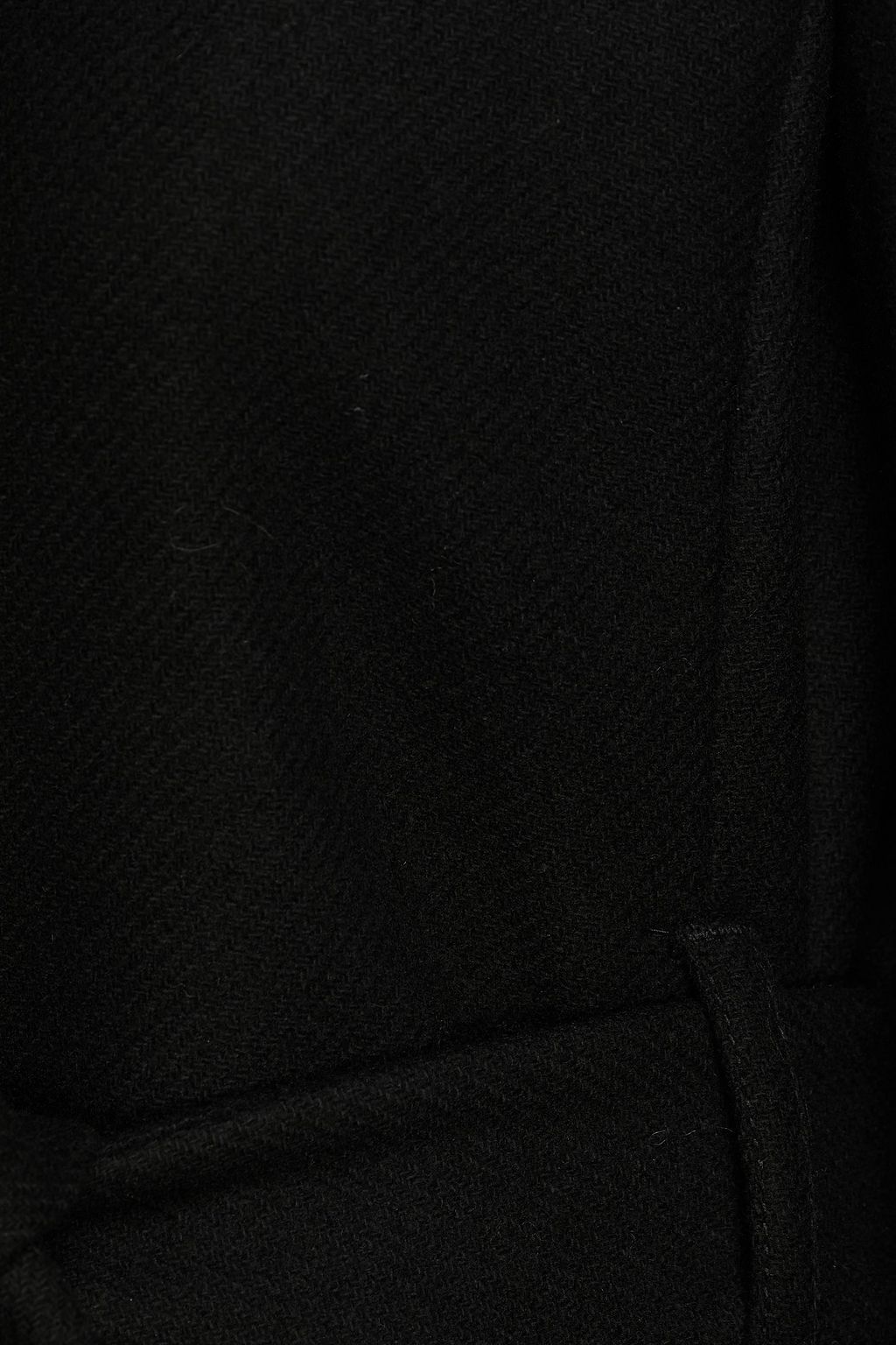 REDVALENTINO Belted wool-blend felt coat