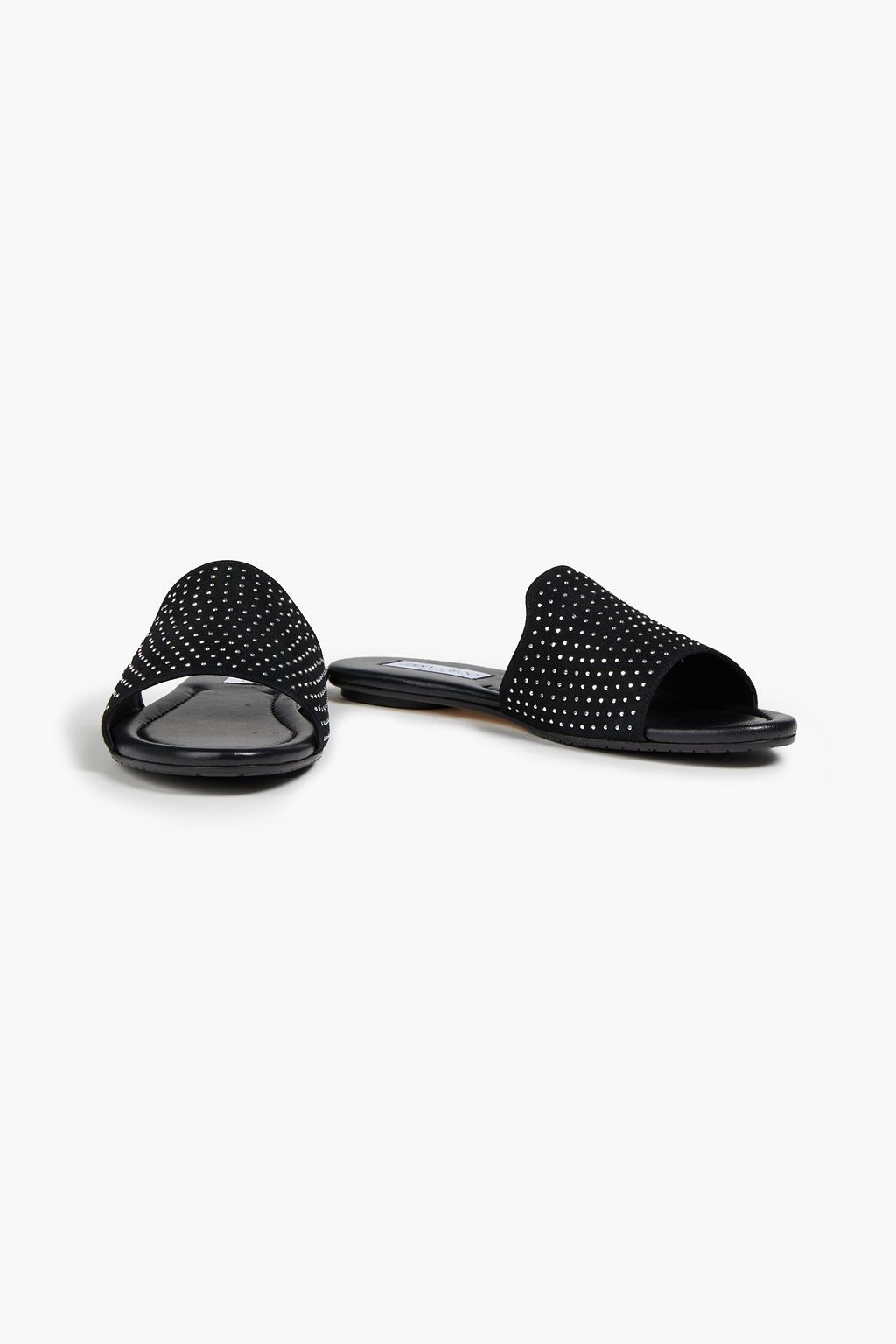 JIMMY CHOO Nanda studded suede slides