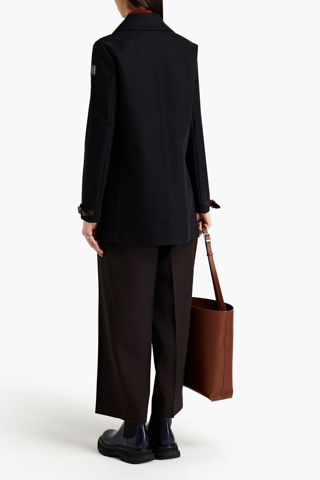 BELSTAFF Paddock double-breasted cotton-gabardine coat