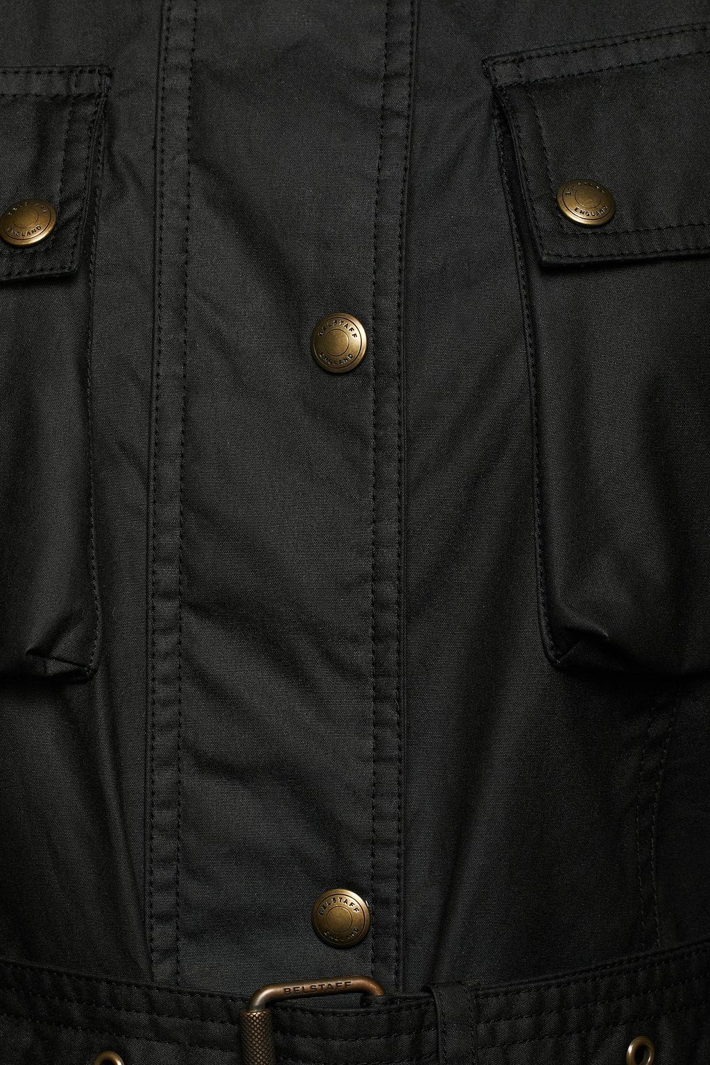 BELSTAFF Trialmaster belted waxed-cotton jacket
