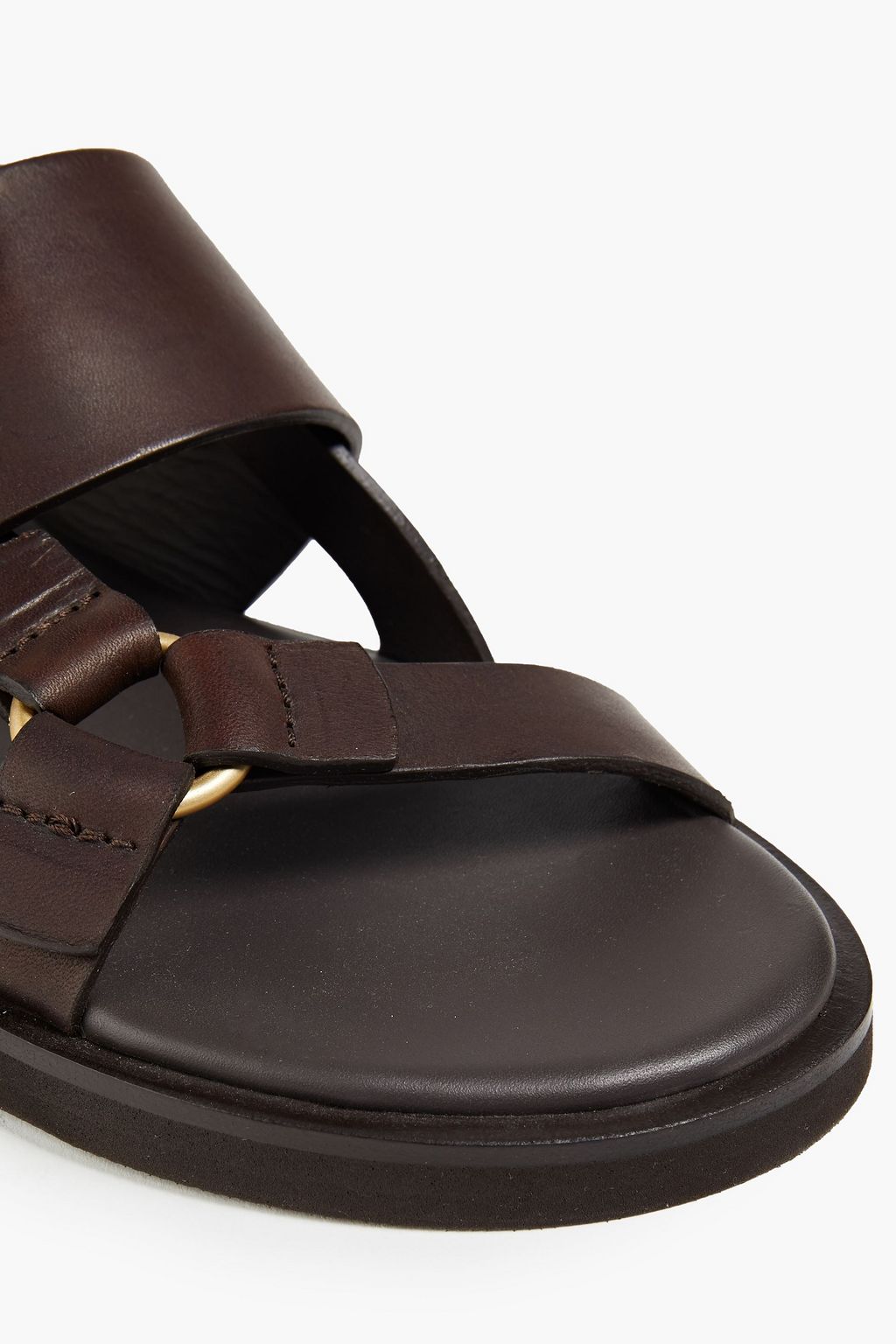 ZEGNA Baleari leather sandals