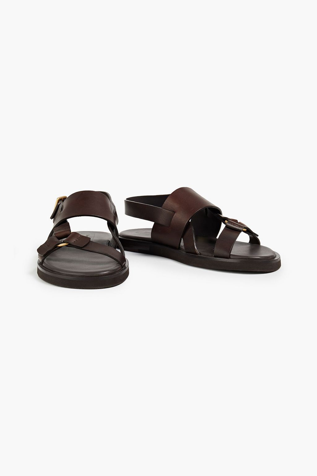 ZEGNA Baleari leather sandals