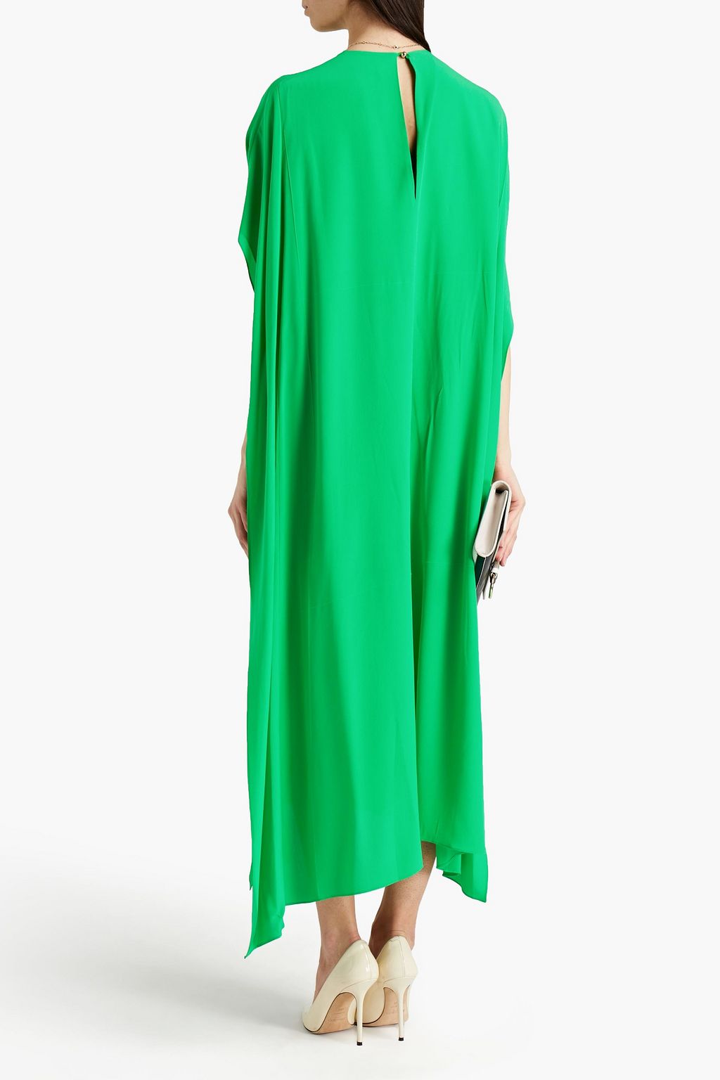 VICTORIA BECKHAM Silk crepe de chine kaftan