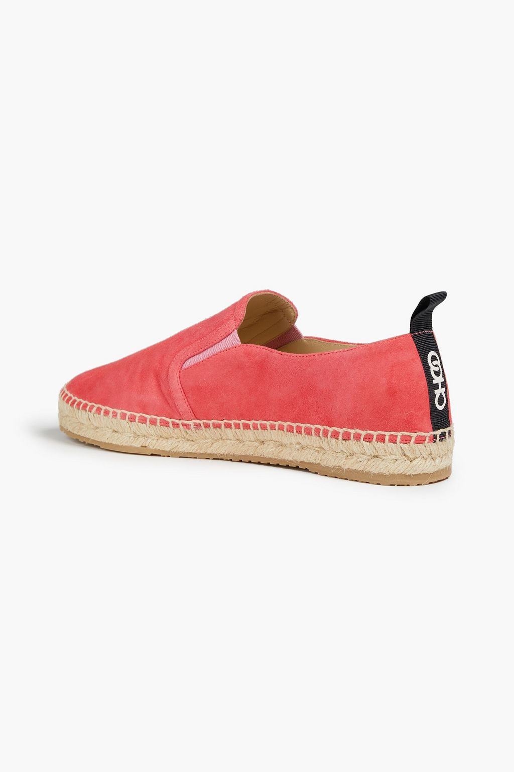 JIMMY CHOO Lichi 스웨이드 에스파드류