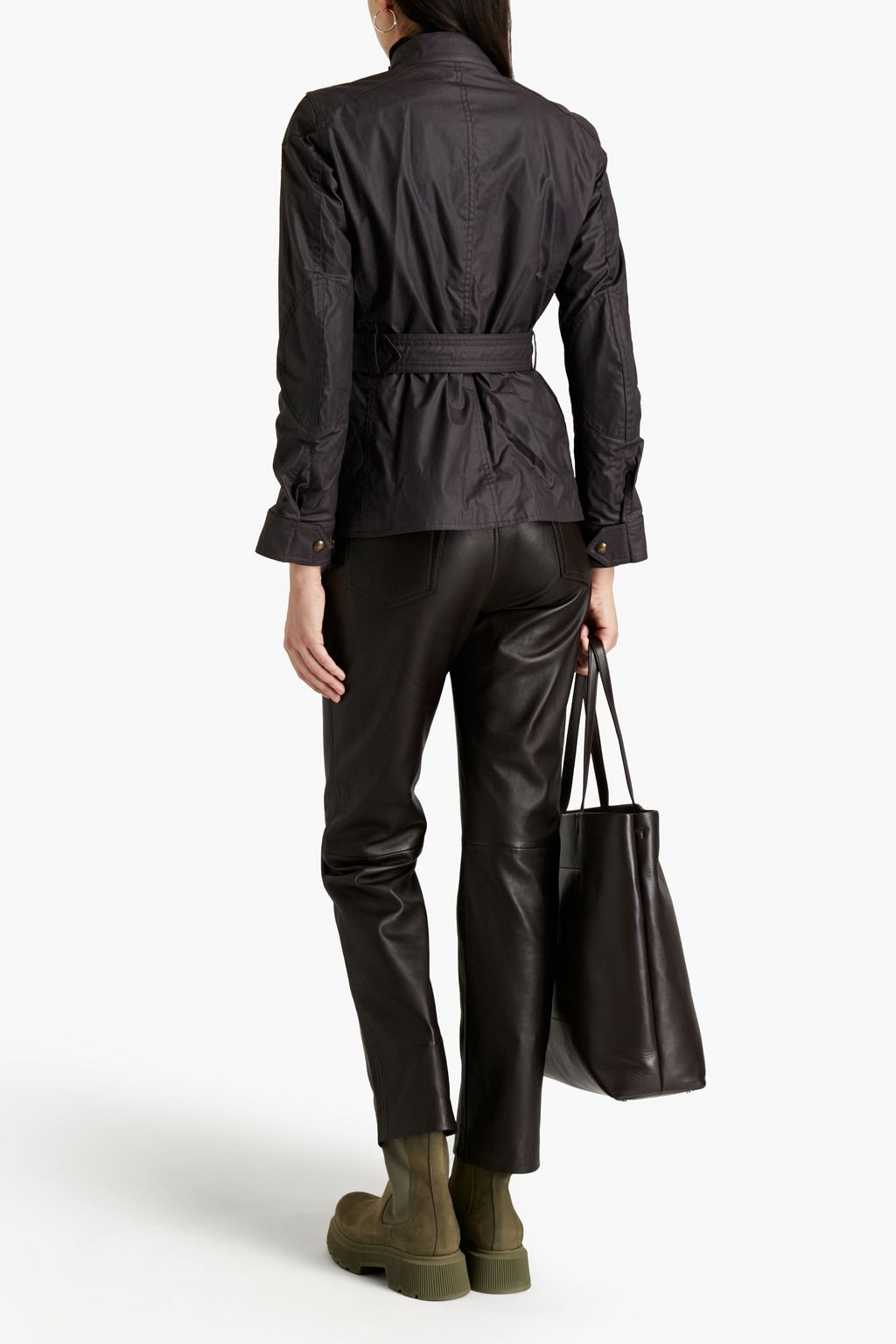 BELSTAFF Roadmaster 2.0 belted waxed-cotton jacket