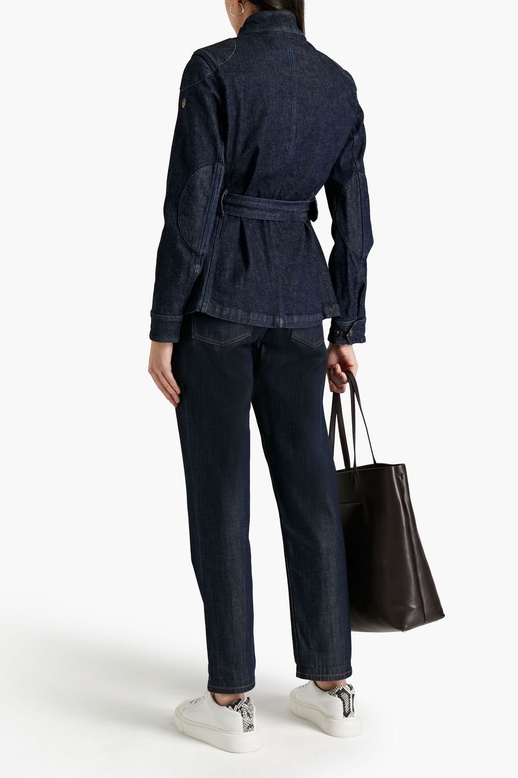 BELSTAFF Trialmaster belted denim jacket