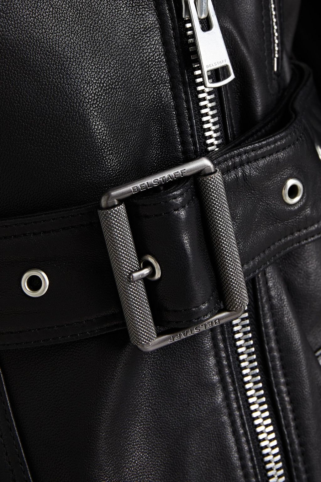 BELSTAFF Marianne belted leather coat