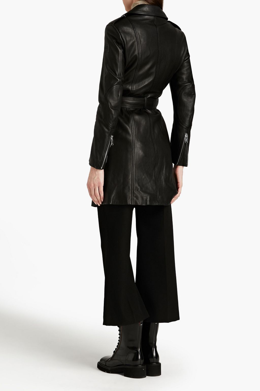 BELSTAFF Marianne belted leather coat