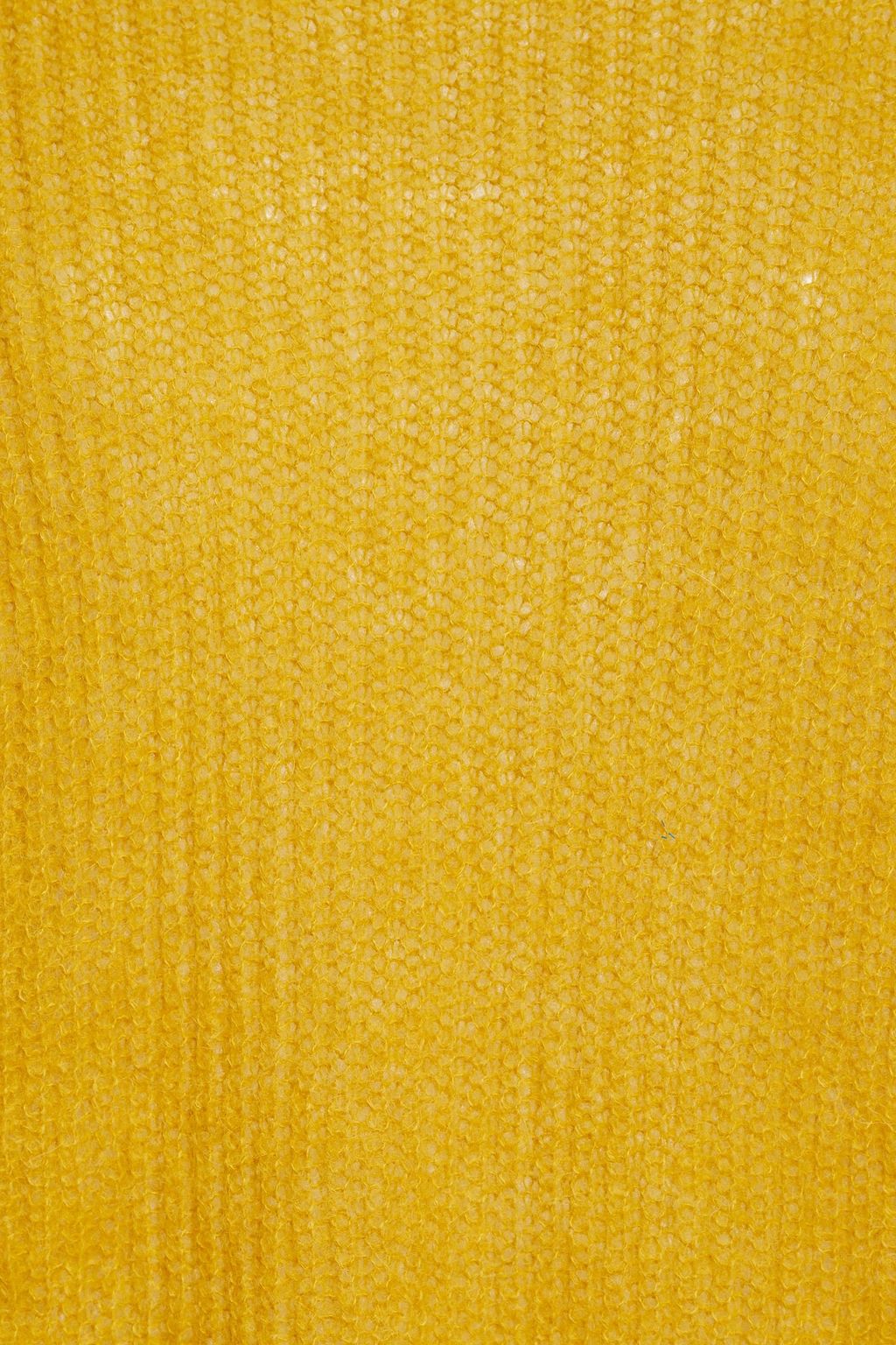 OFFICINE GÉNÉRALE Agathe brushed ribbed-knit sweater
