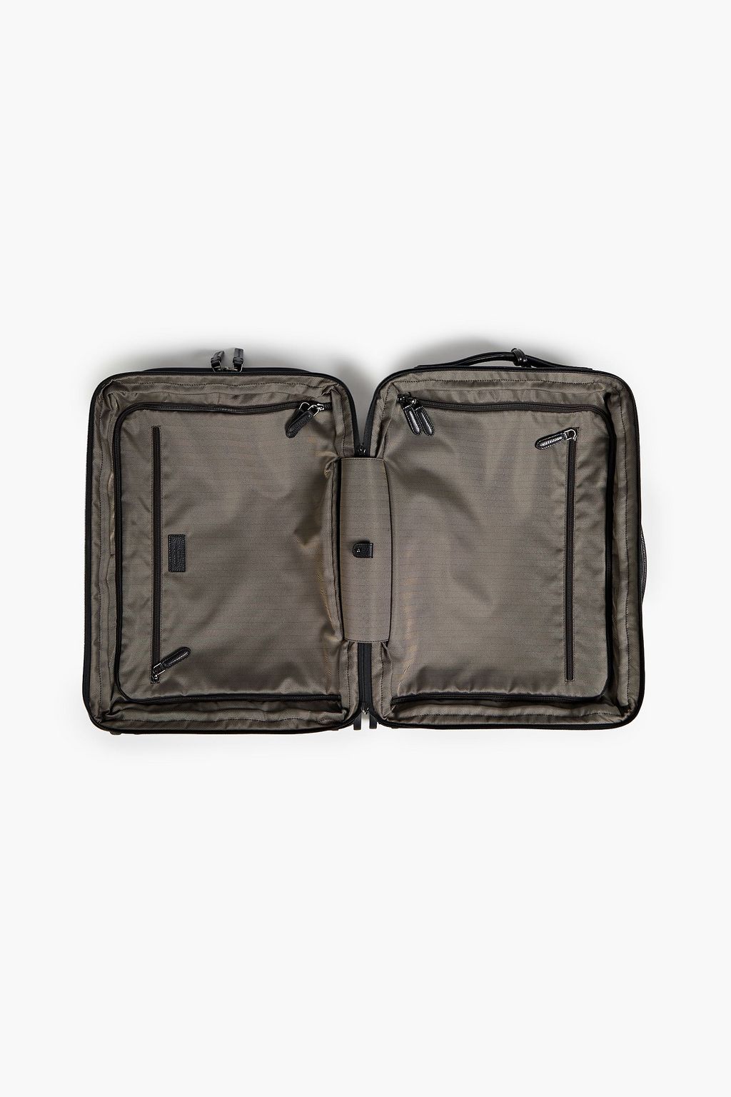 ZEGNA Pebbled-leather suitcase