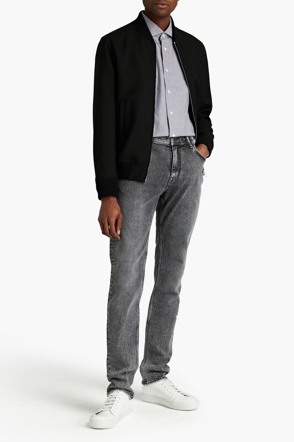ACNE STUDIOS BLÅ KONST Skinny-fit acid wash denim jeans