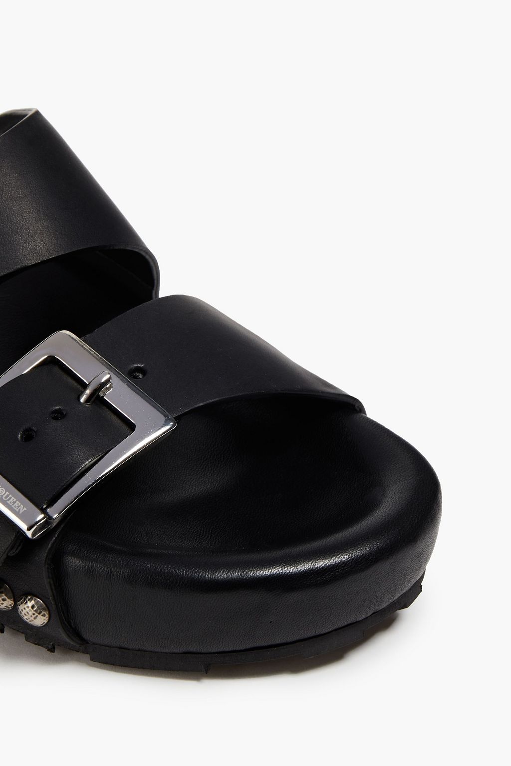 MCQUEEN Studded leather sandals