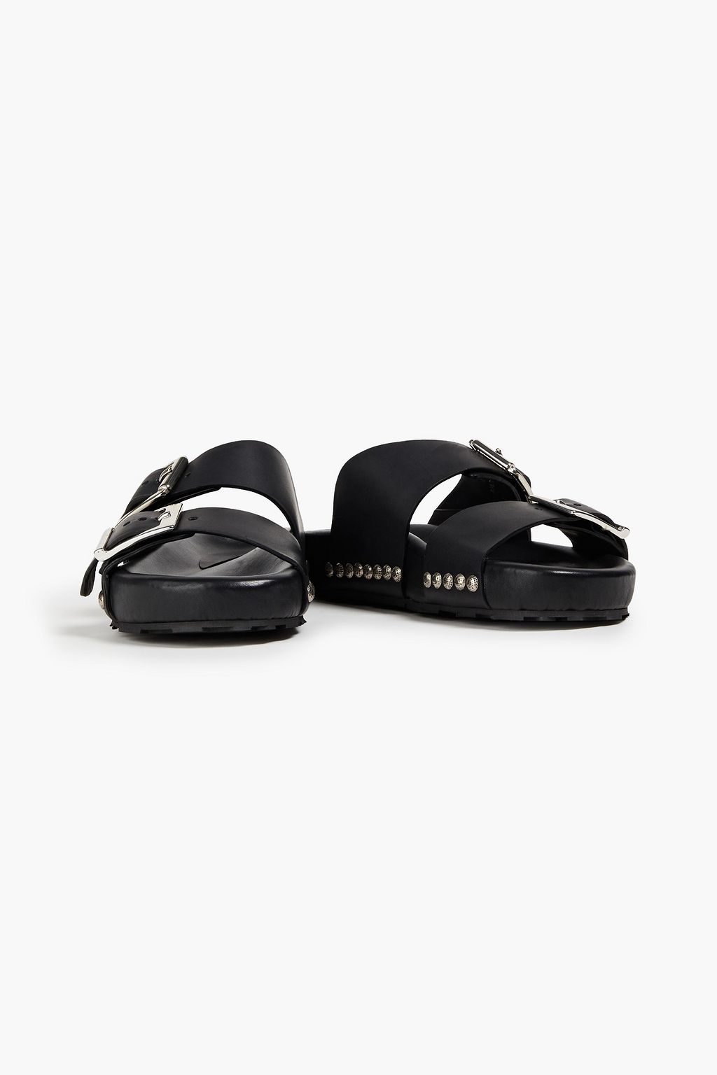 MCQUEEN Studded leather sandals