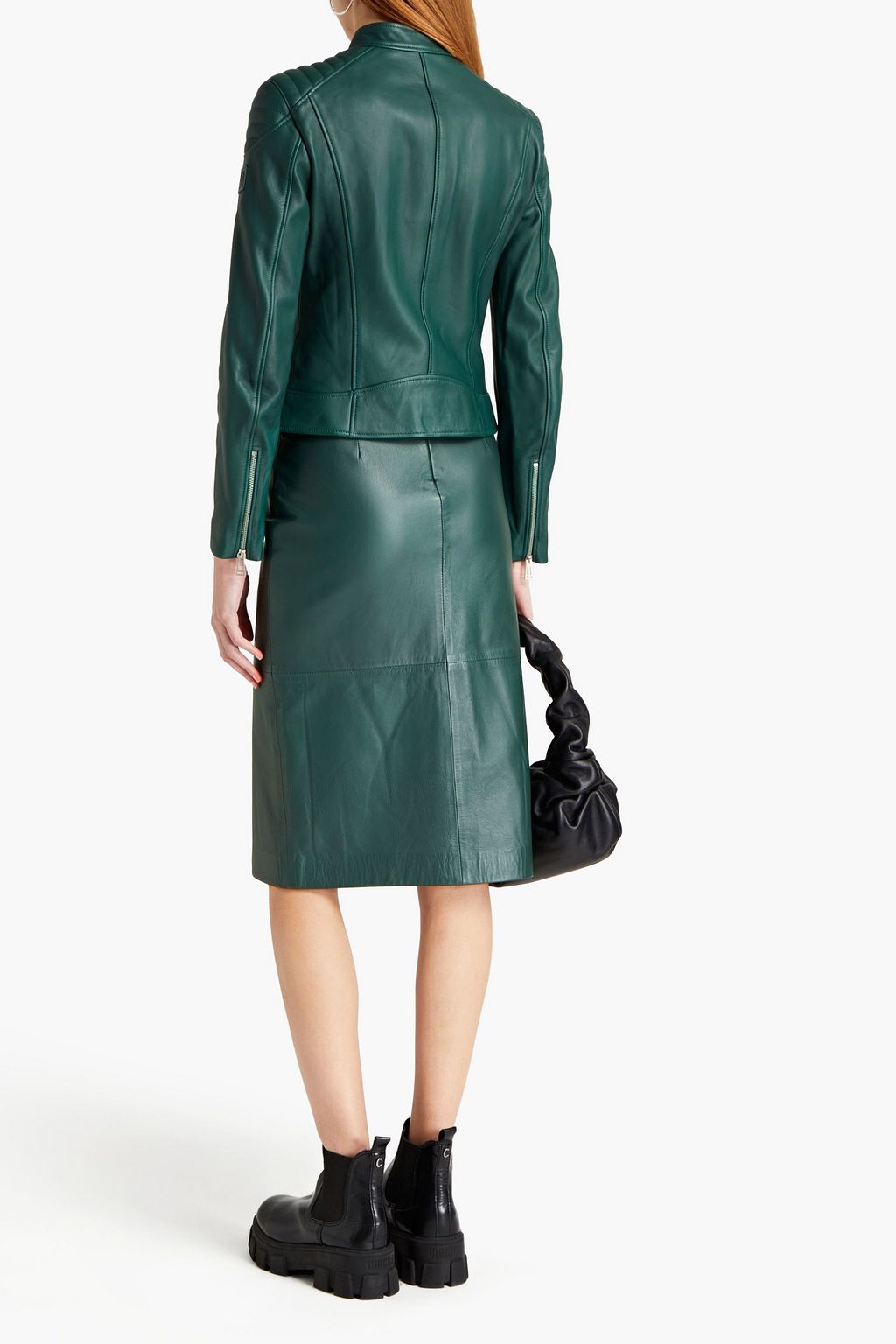 BELSTAFF Mollison quilted leather biker jacket